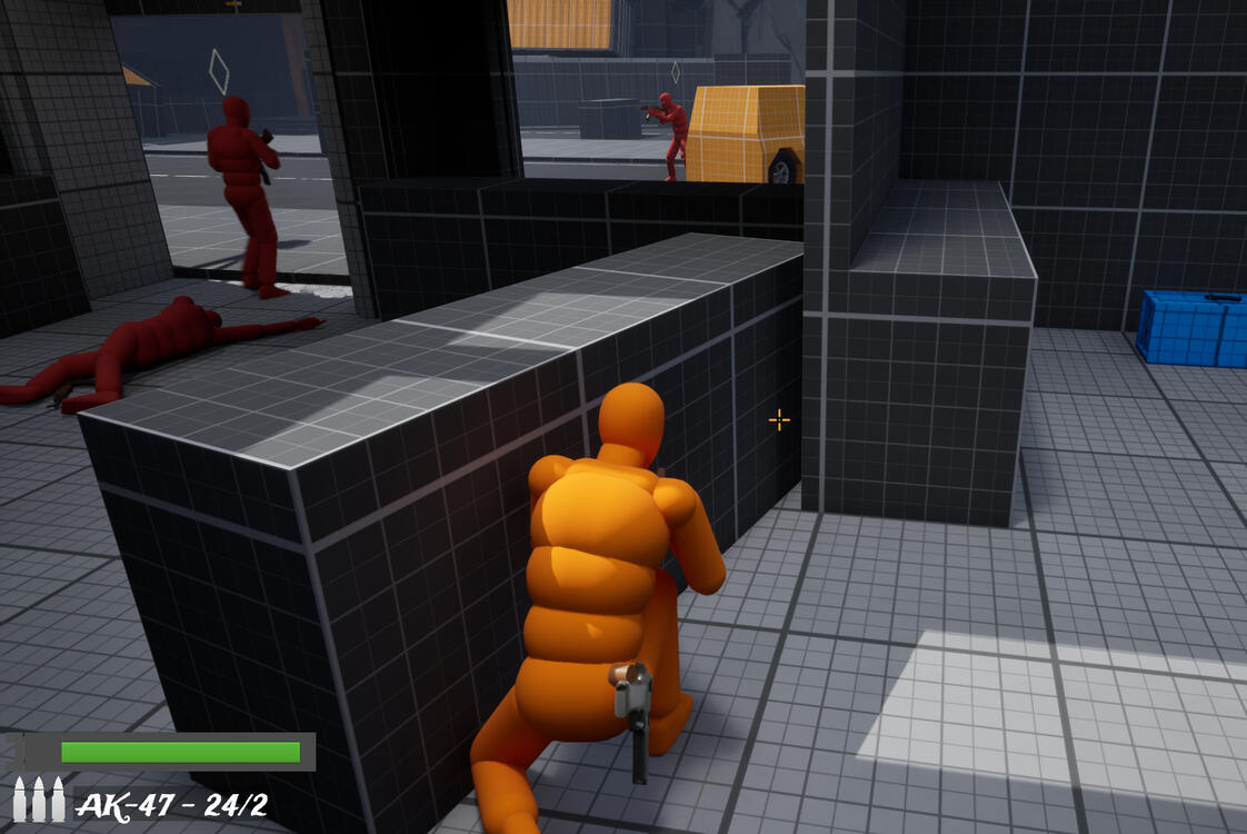 left flank - first encounter